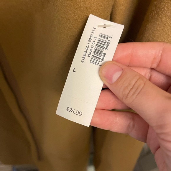 Old Navy Classic Camel Coat NWT - Picture 3 of 3